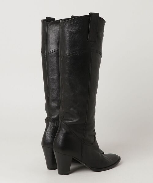 「POOL SIDE」 ロングブーツ 22cm ブラック レディース_画像2