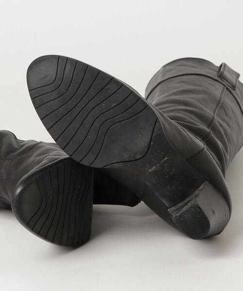 「POOL SIDE」 ロングブーツ 22cm ブラック レディース_画像3