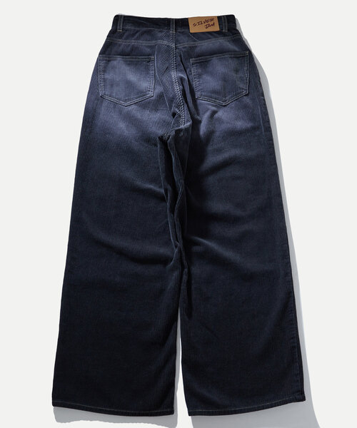 「WHO'S WHO gallery」 コーデュロイパンツ MEDIUM ブラック系その他 レディース_画像8