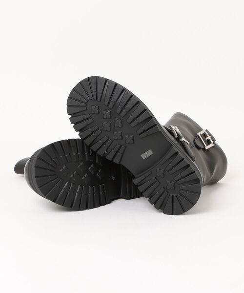 「PAGEBOY」 ショートブーツ LARGE ブラック レディース_画像3