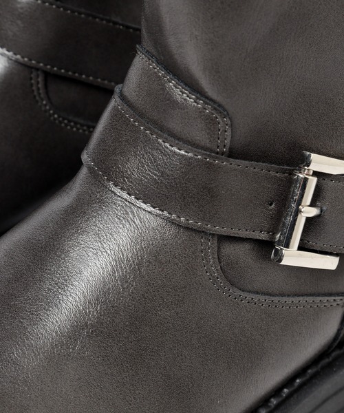 「PAGEBOY」 ショートブーツ LARGE ブラック レディース_画像8