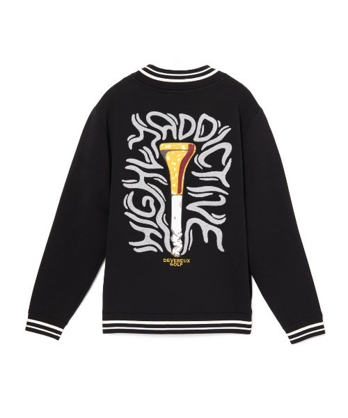 DEVEREUX GOLF セーター ニット ハイリーアディクティブ 裏付きニット