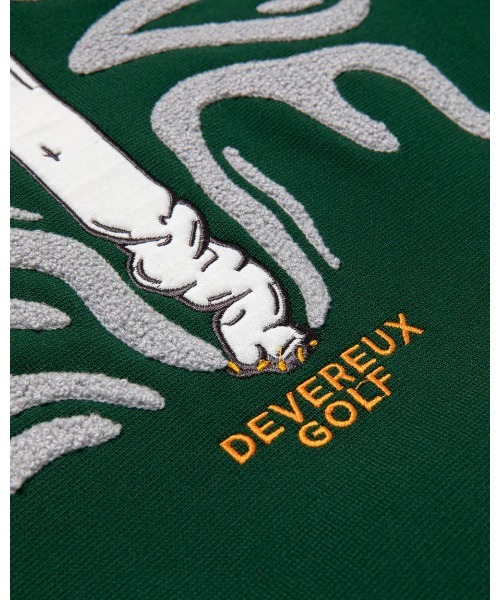 DEVEREUX GOLF セーター ニット ハイリーアディクティブ 裏付きニット