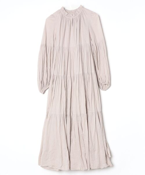 MARIHA マリハ ロング ワンピース ドレス ベージュ 36 MARIHA（マリハ） 長袖ワンピース 36 ベージュ レディース : ZOZOTOWN