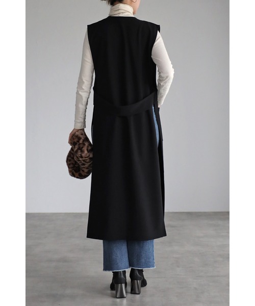 「Bonjour Sagan」 ベスト FREE ブラック レディース_画像2