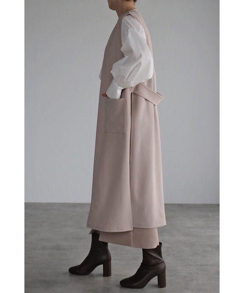 「Bonjour Sagan」 ベスト FREE ブラック レディース_画像6