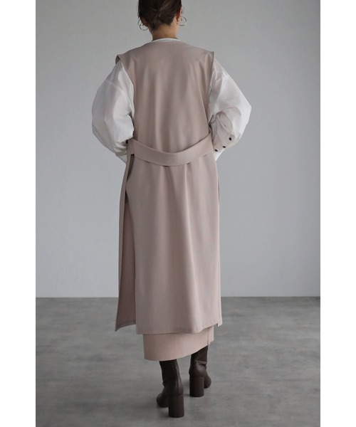 「Bonjour Sagan」 ベスト FREE ブラック レディース_画像8