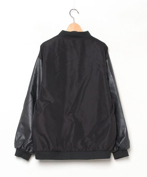 「DEVICE」 スタジャン FREE ブラック レディース_画像2