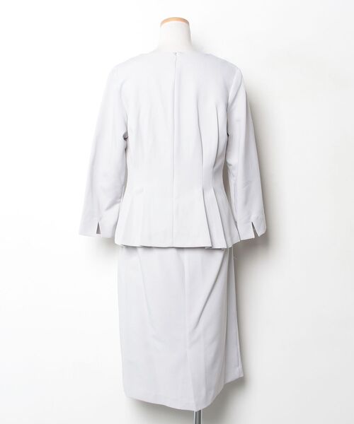 「DRESS LAB」 セットアップ L グレー レディース_画像2
