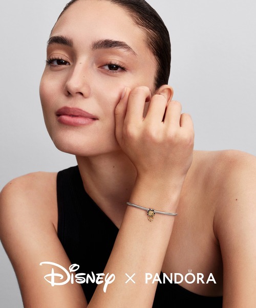 PANDORA（パンドラ） チャーム ディズニー プリンセンス ティアナ 蓮の