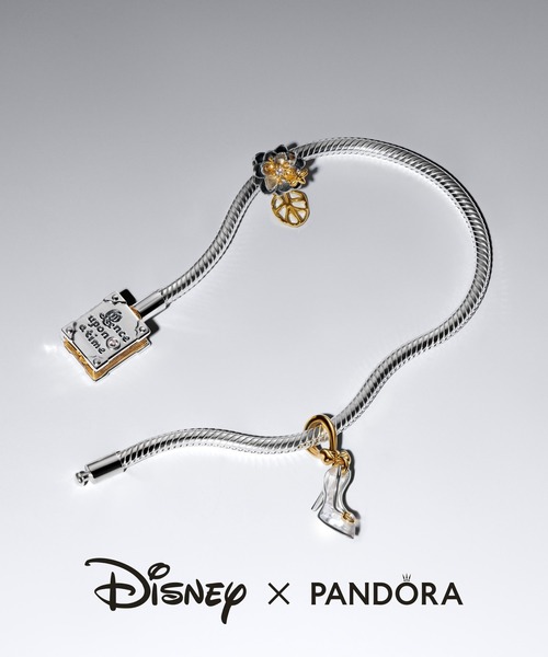 PANDORA（パンドラ） チャーム ディズニー プリンセンス ティアナ 蓮の