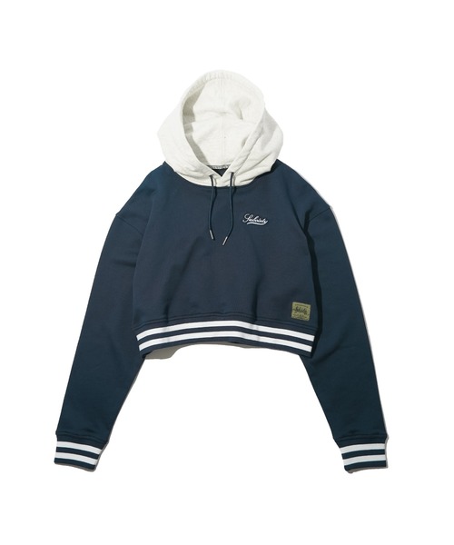 「Subciety」 プルオーバーパーカー MEDIUM ネイビー メンズ_画像3