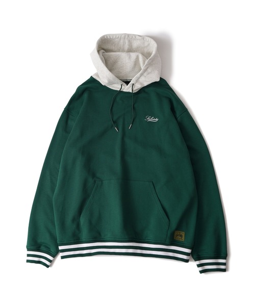 「Subciety」 プルオーバーパーカー MEDIUM ネイビー メンズ_画像6