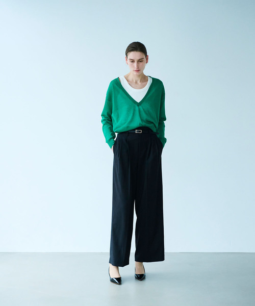 「N.O.R.C」 チノパンツ M ブラック レディース_画像8