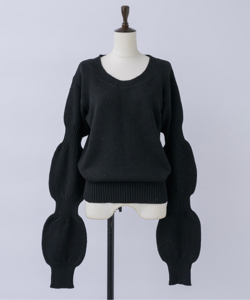 「musubore」 長袖ニット FREE ピンク レディース_画像5