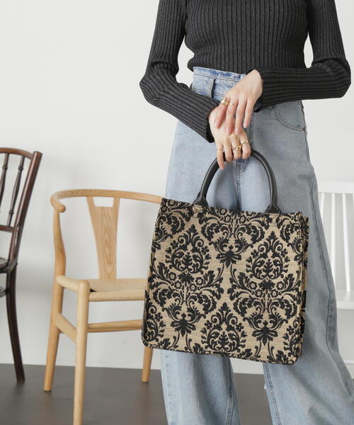 「FREE'S MART」 トートバッグ フリ- ベージュ系その他 レディース_画像4