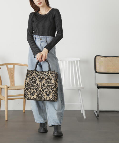 「FREE'S MART」 トートバッグ フリ- ベージュ系その他 レディース_画像8