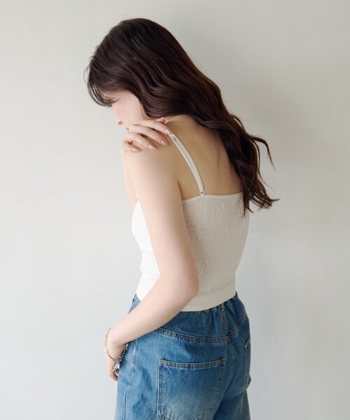 Kastane（カスタネ） カップ付き キャミソール 「6色展開」カップ付き