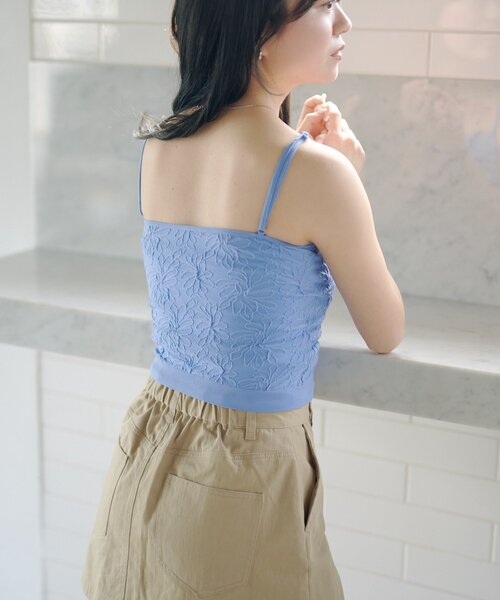 Kastane（カスタネ） カップ付き キャミソール 「6色展開」カップ付き