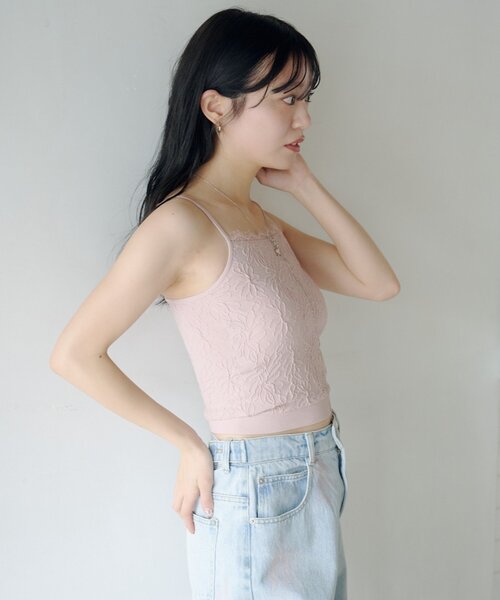 Kastane（カスタネ） カップ付き キャミソール 「6色展開」カップ付き