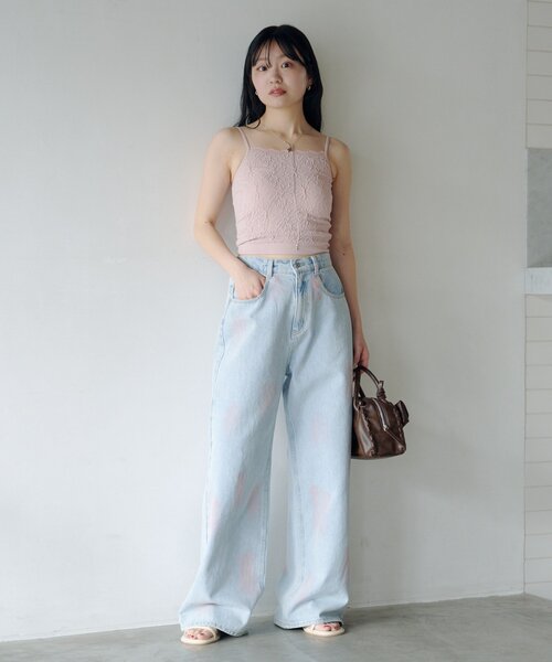 Kastane（カスタネ） カップ付き キャミソール 「6色展開」カップ付き
