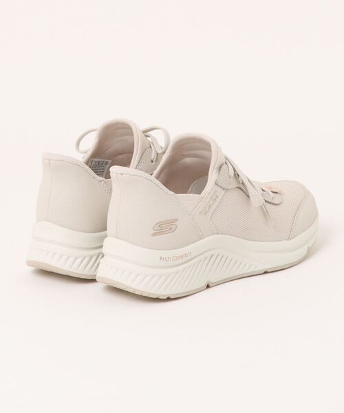 「SKECHERS」 ローカットスニーカー 23.5cm ナチュラル レディース_画像2