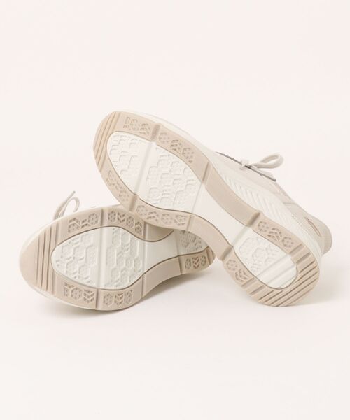 「SKECHERS」 ローカットスニーカー 23.5cm ナチュラル レディース_画像3