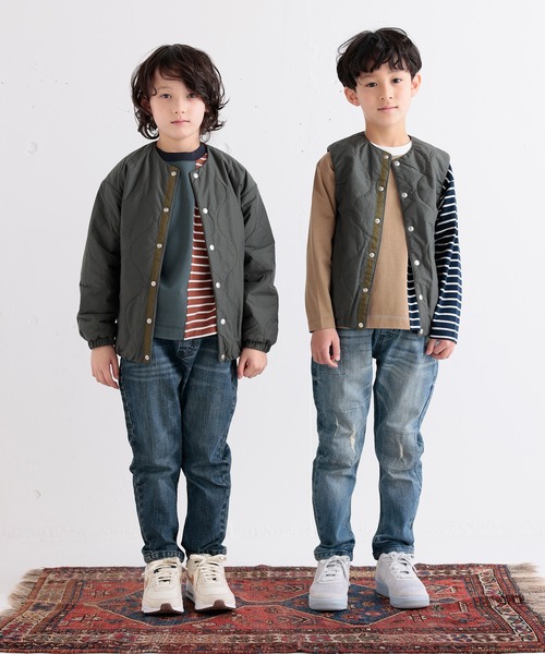 「ARCH & LINE」 「KIDS」長袖カットソー L グリーン キッズ_画像5