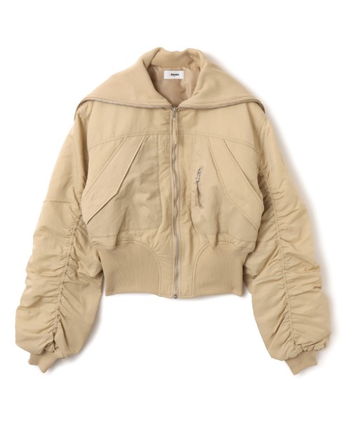 atmos girls コート アウター atmos pink Big Collar Bomber Jacket