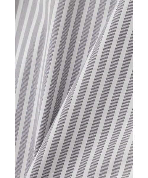 「human woman」 長袖ブラウス MEDIUM チャコールグレー レディース_画像6