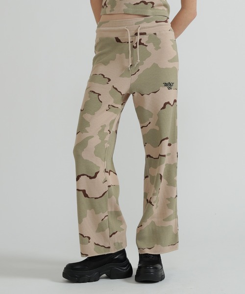 AVIREX（アヴィレックス） パンツ 「直営店限定」CAMO WAFFLE PANTS