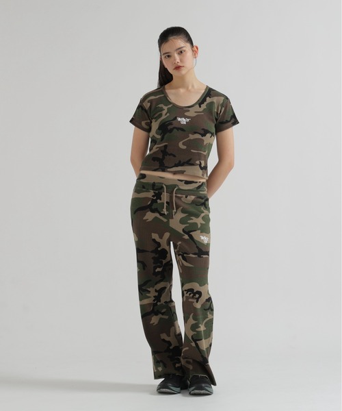 PDW カモフラージュ ジャージ上下セット(アビレックス) AVIREX（アヴィレックス） パンツ 「直営店限定」CAMO WAFFLE PANTS