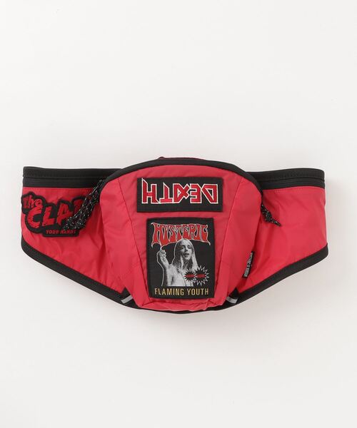 「HYSTERIC GLAMOUR」 ウエストバッグ FREE レッド メンズの画像