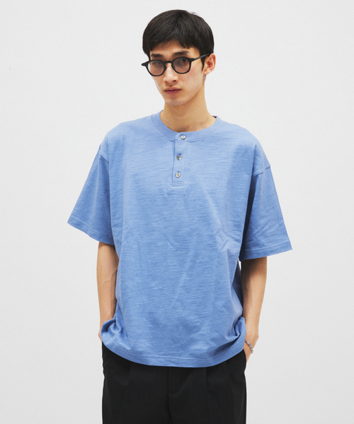 マルタン マルジェラ ⑩ ヘンリーネック Tシャツ 本人期 48 レア 06年 Maison Margiela（旧Maison Martin Margiela） - Margiela 10 マルタン