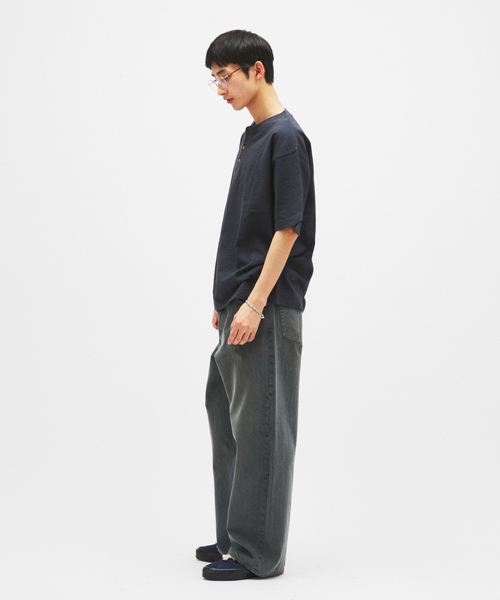 JOURNAL STANDARD ジャーナルスタンダード　タートル半袖 JOURNAL STANDARD（ジャーナルスタンダード） tシャツ スラブ ヘンリー