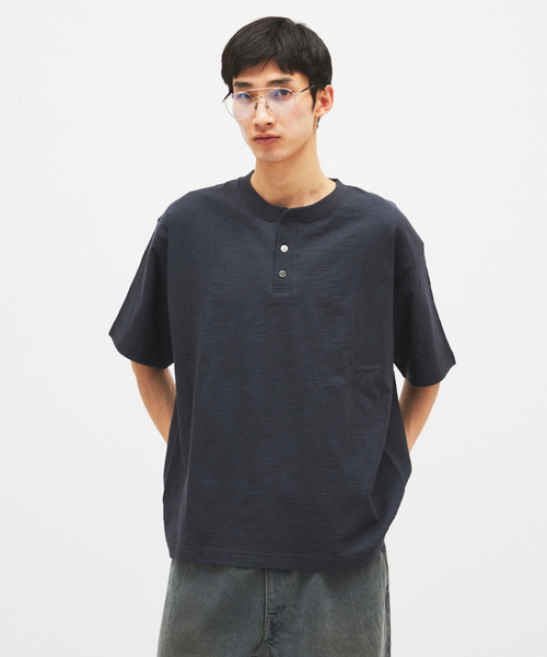 JOURNAL STANDARD（ジャーナルスタンダード） tシャツ スラブ ヘンリー
