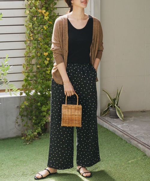 「URBAN RESEARCH DOORS」 イージーパンツ MEDIUM ベージュ レディース_画像10