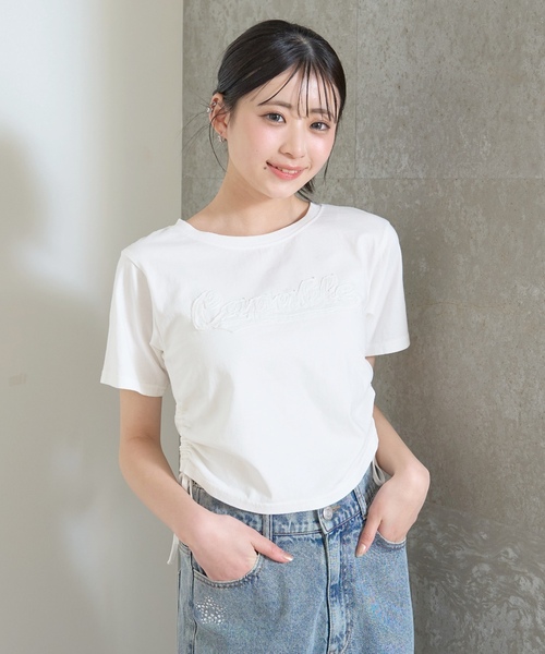 LOVETOXIC tシャツ 「LTXC/綿100%」ピグメントドロスト半袖T キッズ