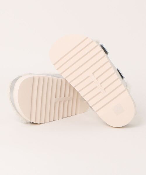 「CHARLES & KEITH」 フラットサンダル 25.5cm ブラック レディース_画像2
