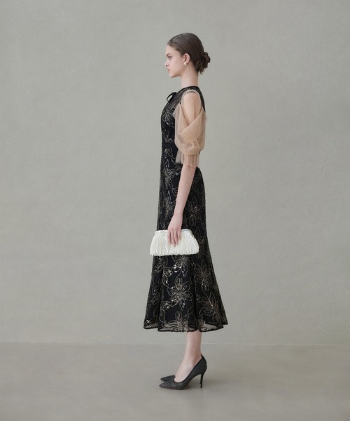 Leja 半袖ワンピース Leja（レジャ） 半袖ワンピース SMALL ブラック レディース : ZOZOTOWN