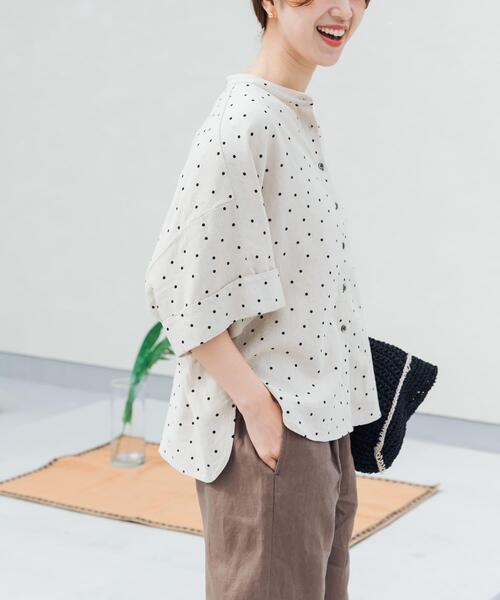 ゆるです★URBAN RESEARCH ランダムドットドルマンブラウス URBAN RESEARCH - 【URBAN RESEARCH 】ランダムドットドルマンブラウス