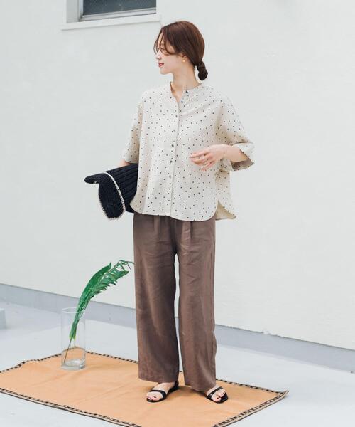 ゆるです★URBAN RESEARCH ランダムドットドルマンブラウス URBAN RESEARCH - 【URBAN RESEARCH 】ランダムドットドルマンブラウス