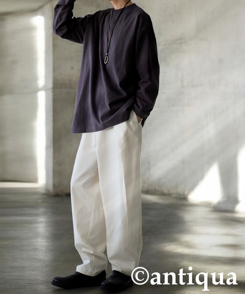 「antiqua」 パンツ MEDIUM グレー レディース_画像3