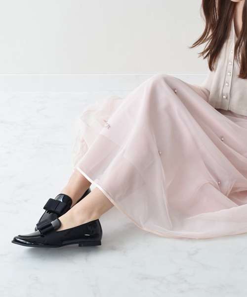 「Bridget Birkin」 フラットパンプス 24.5 ベージュ系その他 レディース_画像6