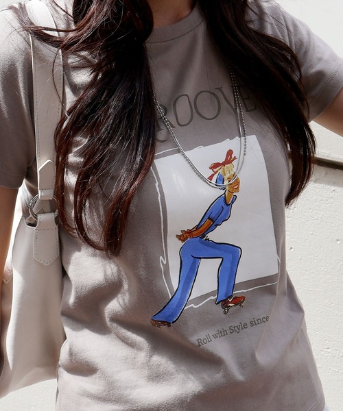 shoページ SpRay（スプレイ） tシャツ スケートGIRL Tシャツ レディース