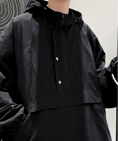 「NEW GENTLEMAN」 マウンテンパーカー M ブラック メンズ_画像5
