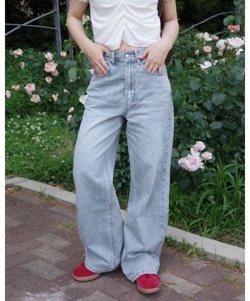 JUMELLE（ジュメロ） ジーンズ デニム デニムパンツ レースデザイン