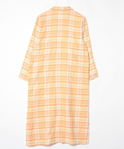 「Y's for living」 長袖ワンピース - オレンジ レディース_画像2