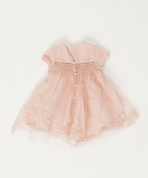 「Bonpoint」 「KIDS」半袖ブラウス 18M ピンク キッズ_画像2