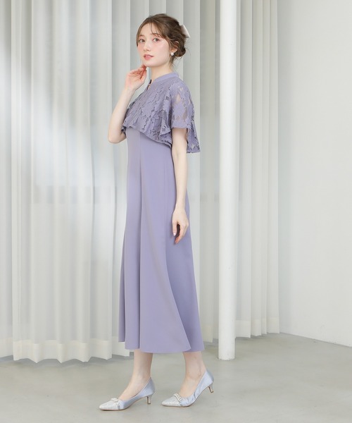 TRUDEA（トルディア） ワンピース ケープレース フィット＆フレ